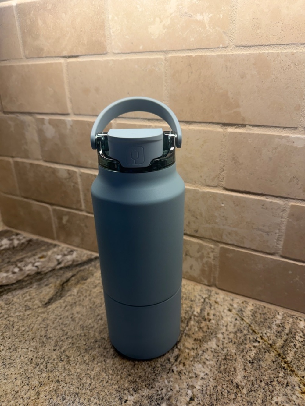 Brumate Rise 35 oz Matte Light Blue Insulated Water Bottle - Travel Drinkware